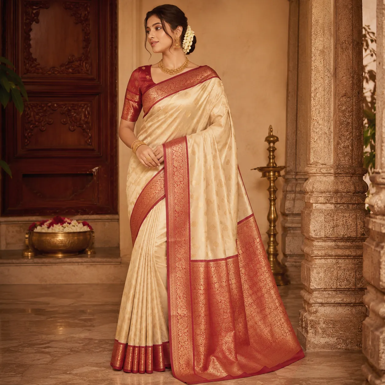 Kasavu Kerala Saree