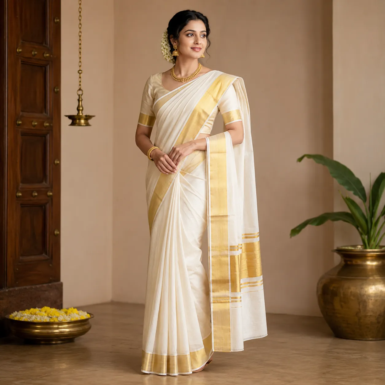Pure Kasavu Kerala