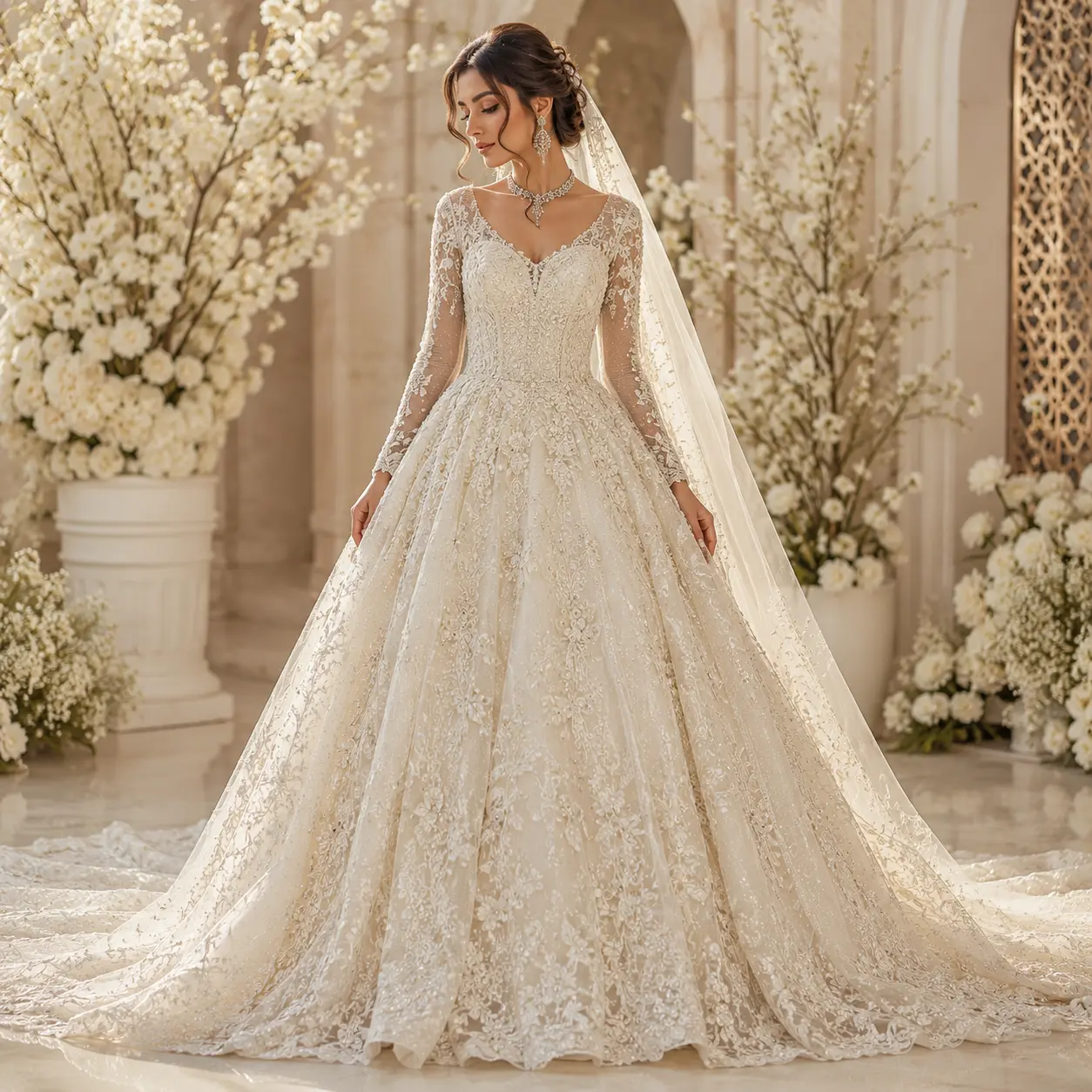 Ivory Bridal Gown