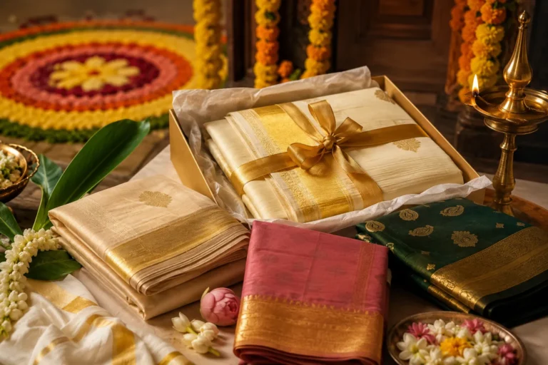 Onam Saree Gifting Guide: What to Gift Your Mother, Wife or Sister