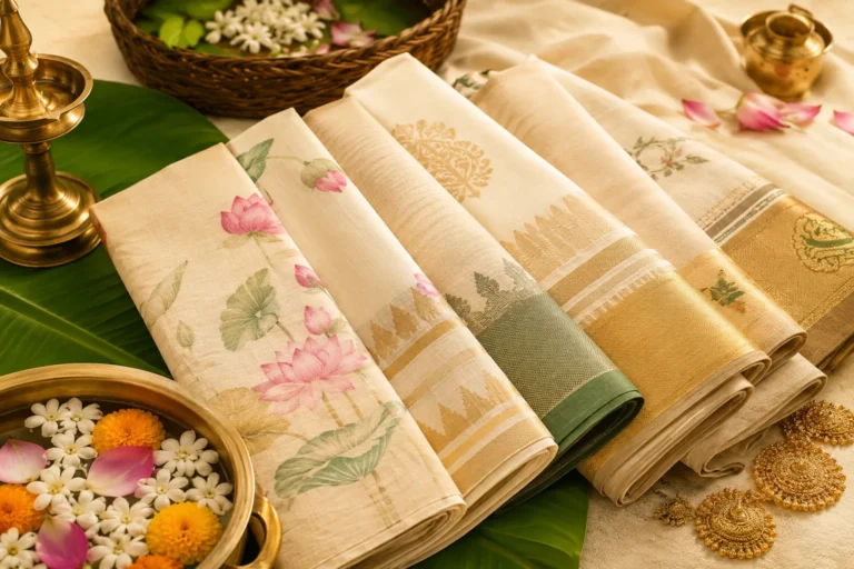 Onam Saree Trends 2026: The Complete Kerala Style Guide