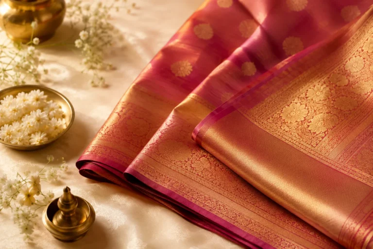 How to Identify Pure Silk Sarees: The Complete Guide to Spotting Real Silk