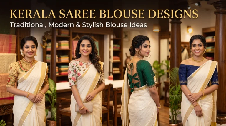 Kerala Saree Blouse Designs: Traditional, Modern & Stylish Blouse Ideas