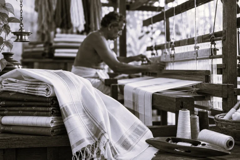 Kuthampully Handlooms: The Complete Guide to Kerala’s Heritage Weaving Tradition